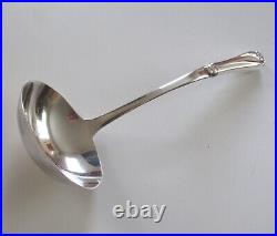 Vintage Daffodil 1847 Rogers Bros Silverplate Soup Ladle 11 1/4 Floral Handle