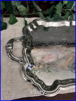 Vintage FB Rogers 1883 Silver Plated serving tray Vintage FB Rogers 1883 Silver Plated serving tray