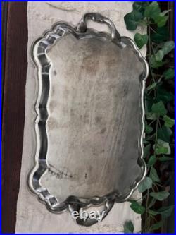 Vintage FB Rogers 1883 Silver Plated serving tray Vintage FB Rogers 1883 Silver Plated serving tray
