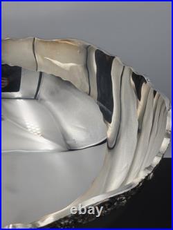 Vintage FB Rogers Silver Plated Victorian Style Punch Bowl Set with 8 Cups