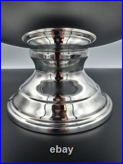 Vintage FB Rogers Silver Plated Victorian Style Punch Bowl Set with 8 Cups