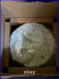 Vintage FB Rogers Silver Plated Victorian Style Punch Bowl Set with 8 Cups