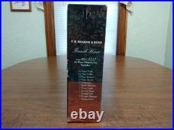 Vintage FB Rogers & Sons French Rose 64 Pc Flatware Set with Wooden Case NEW NOS