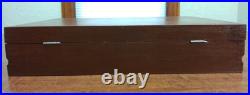 Vintage FB Rogers & Sons French Rose 64 Pc Flatware Set with Wooden Case NEW NOS Vintage FB Rogers & Sons French Rose 64 Pc Flatware Set with Wooden Case NEW NOS