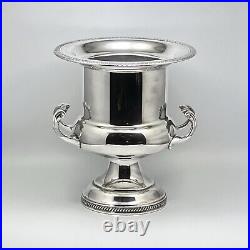 Vintage F. B. Rogers Regency Style Silver Plate Champagne Ice Bucket Cooler Urn