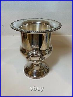 Vintage F. B. Rogers Regency Style Silver Plate Ice Bucket Champagne Cooler Urn