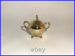 Vintage F. B. Rogers Silver Co 1883 GOLD Coffee Set