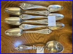 Vintage Flatware Set of 132 Pieces Old Colony by 1847 Rogers Bros. Used