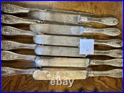 Vintage Flatware Set of 132 Pieces Old Colony by 1847 Rogers Bros. Used