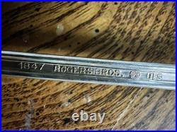 Vintage Flatware Set of 132 Pieces Old Colony by 1847 Rogers Bros. Used