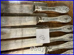 Vintage Flatware Set of 132 Pieces Old Colony by 1847 Rogers Bros. Used