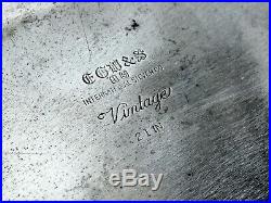 Vintage Grape 1847 Rogers International Chased Waiter Tray 21 ¼