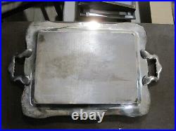 Vintage Handled WM Rogers Silverplate Serving Tray 14.5x23.5