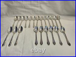 Vintage Harmony House Wallace XXXX Silver Plate Set Lot 69 Pieces Rogers