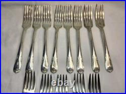 Vintage Harmony House Wallace XXXX Silver Plate Set Lot 69 Pieces Rogers