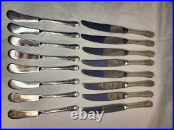 Vintage Harmony House Wallace XXXX Silver Plate Set Lot 69 Pieces Rogers