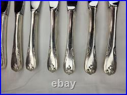 Vintage Harmony House Wallace XXXX Silver Plate Set Lot 69 Pieces Rogers