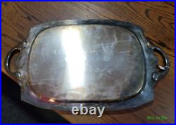 Vintage Heritage 1847 Rogers Bros IS Serving Tray Silver Plate #9496