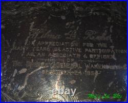 Vintage Heritage 1847 Rogers Bros IS Serving Tray Silver Plate #9496