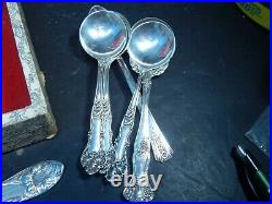 Vintage Lot Mostly Rogers Silver Plate Silverware Flatware lot with Orange Blossom