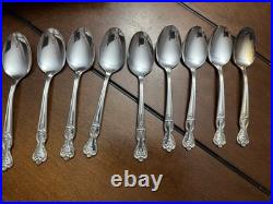 Vintage Magnolia Original WM Rogers Extra Plate Silverware & Case