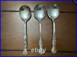 Vintage Magnolia Original WM Rogers Extra Plate Silverware & Case