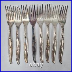 Vintage Original Rogers Silverware Set Silverpla Collection Floral Swirl Pattern