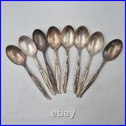 Vintage Original Rogers Silverware Set Silverpla Collection Floral Swirl Pattern