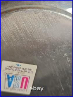 Vintage Q. M. Rogers Sterling Silver Or Silver Plated Bowl. 467 Grams TW