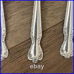Vintage Roger's & Bro. Daybreak Elegant Lady 116 piece Silverware Set