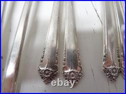 Vintage Rogers Bro Reinforced Plate IS Flatware STARLIGHT 49 Pieces