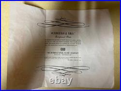 Vintage Rogers & Bro Silverplate Flatware Set 52 Pc w Wood Chest Papers USA Vintage Rogers & Bro Silverplate Flatware Set 52 Pc w Wood Chest Papers USA