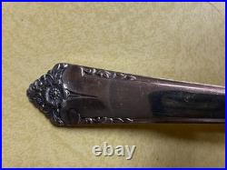 Vintage Rogers & Bro Silverplate Flatware Set 52 Pc w Wood Chest Papers USA Vintage Rogers & Bro Silverplate Flatware Set 52 Pc w Wood Chest Papers USA