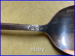 Vintage Rogers & Bro Silverplate Flatware Set 52 Pc w Wood Chest Papers USA