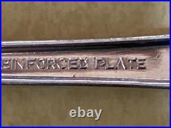 Vintage Rogers & Bro Silverplate Flatware Set 52 Pc w Wood Chest Papers USA Vintage Rogers & Bro Silverplate Flatware Set 52 Pc w Wood Chest Papers USA