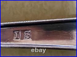 Vintage Rogers & Bro Silverplate Flatware Set 52 Pc w Wood Chest Papers USA