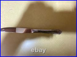 Vintage Rogers & Bro Silverplate Flatware Set 52 Pc w Wood Chest Papers USA Vintage Rogers & Bro Silverplate Flatware Set 52 Pc w Wood Chest Papers USA