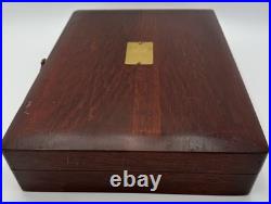 Vintage Rogers Bros. 1847 Stainless IS Silver plate 85 pc. Her Majesty Pattern