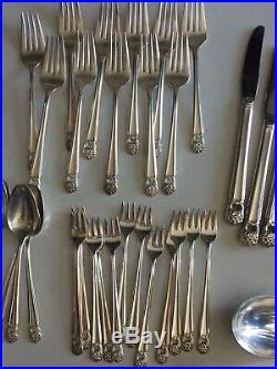 Vintage Rogers Bros. Eternally Yours Silverplate Set 114 Pieces Service for 12