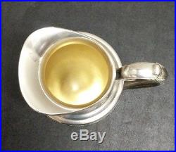 Vintage Rogers Bros Mayfair Silverplate Coffee Tea Set w Footed Tray No Monogram