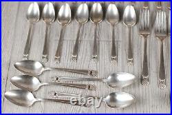 Vintage Rogers Bros Silver Plated IS Eternally Yours Flatware Box Set 57pcs 1847