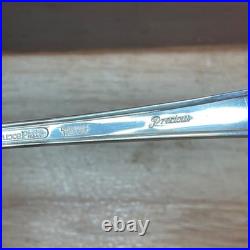 Vintage Rogers DeLuxe Plate Silverware, Precious with Original Storage Set of 52