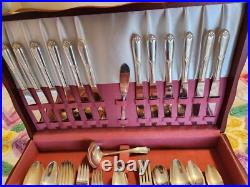 Vintage Rogers Reinforced Silverplate Flatware Inspiration Corn & Chest 75+ Pcs