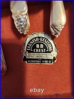 Vintage Rogers Reinforced Silverplate Flatware Inspiration Corn & Chest 75+ Pcs