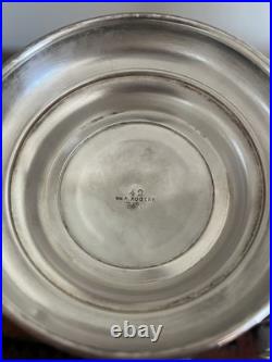 Vintage Rogers Silver plate Cocktail Shaker With Lid and Strainer 12