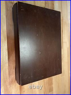 Vintage Rogers Silverplate Oneida Ltd Silversmiths Flatware Incomplete Set & Box