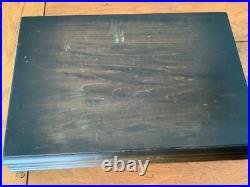 Vintage Rogers XII La Touraine Silverplate Flateware Service with Storage Box