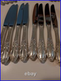 Vintage Silverplate 1881 Rogers Oneida Ltd Silverware 42 Piece