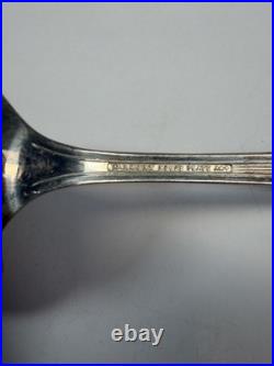 Vintage Silverplate Flatware Lot Oneida Rogers Tudor Plate Box Mixed Patterns
