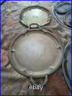 Vintage Silverplate Mixed Brands, mixed lot Rogers and more